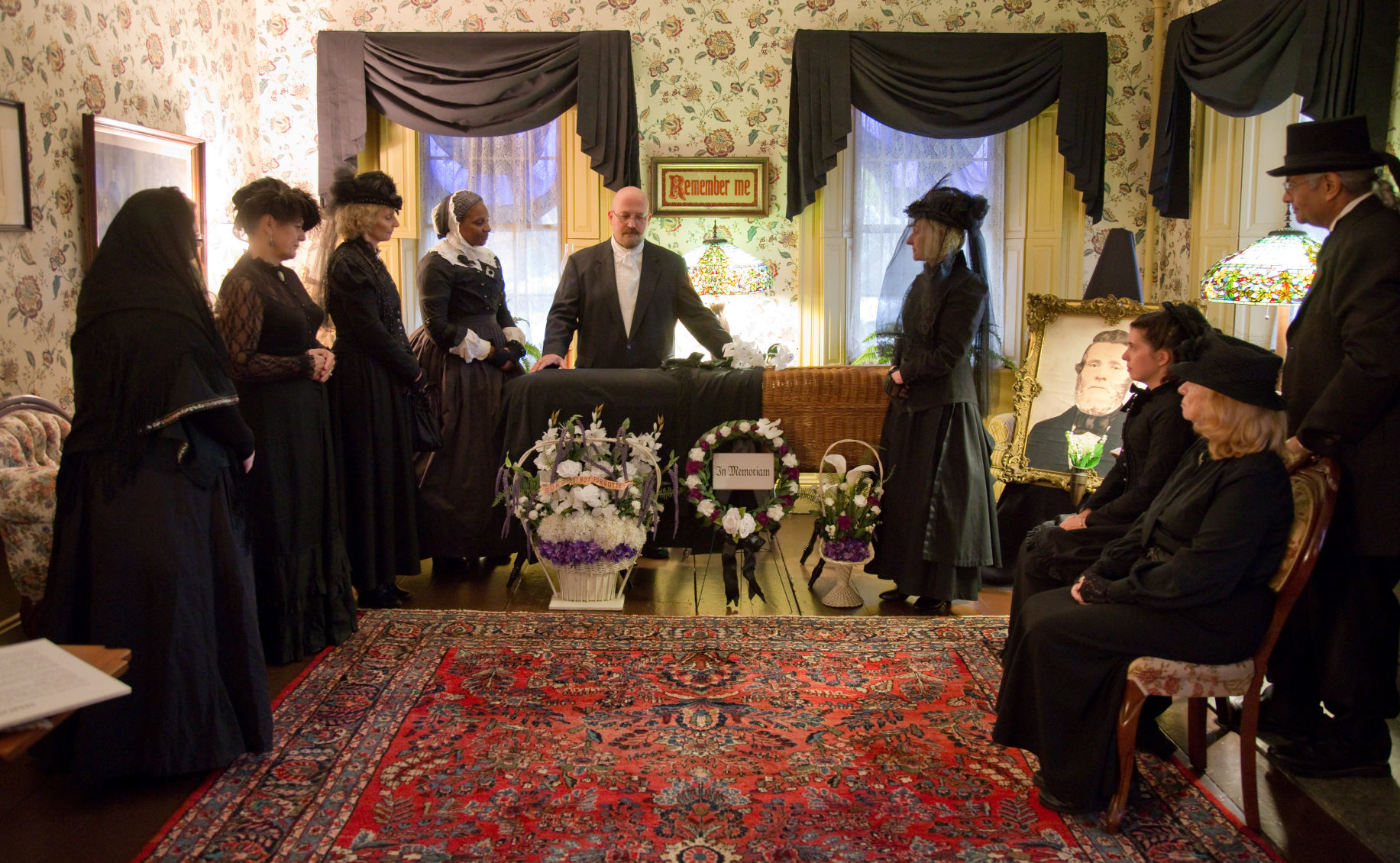 Victorian Mourning at Hearthside
